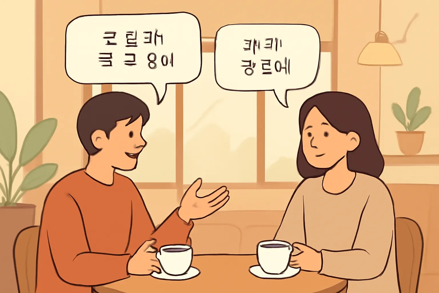 Hội thoại tiếng Hàn thực tế: từ câu đơn đến cuộc trò chuyện tự nhiên