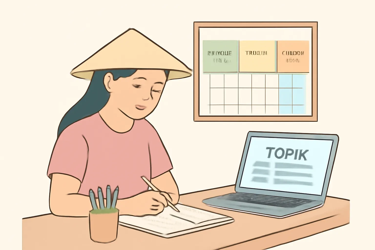 Luyện thi TOPIK từ đó: kế hoạch 6 tháng để đạt điểm mục tiêu
