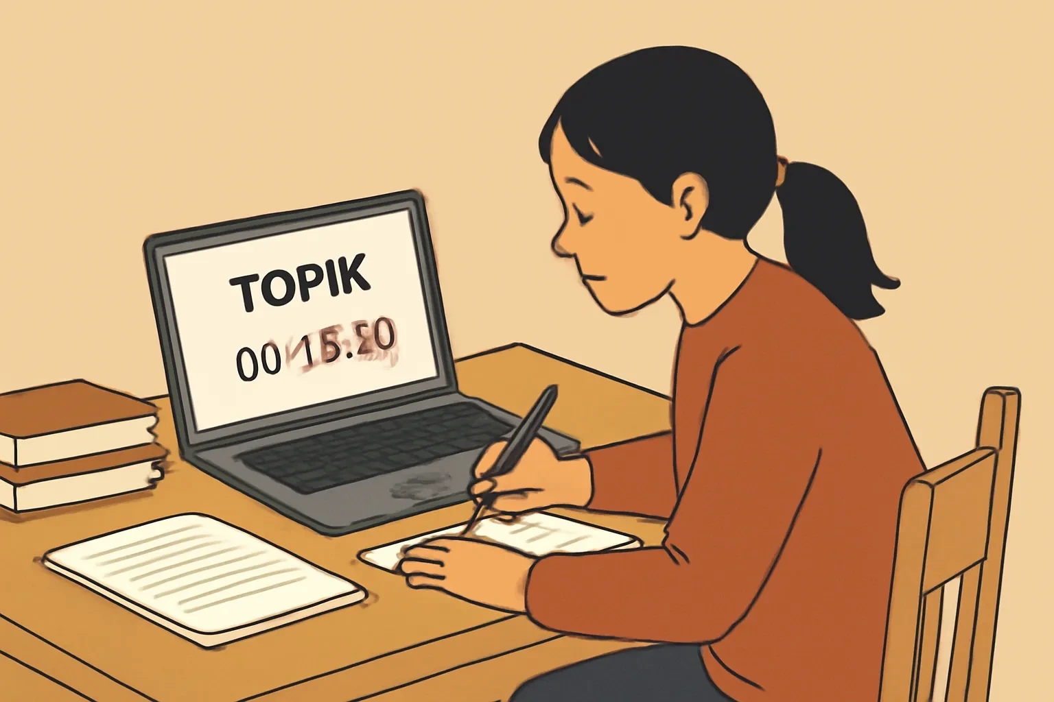 Thi thử TOPIK: cách luyện đề để không bất ngờ trong phòng thi