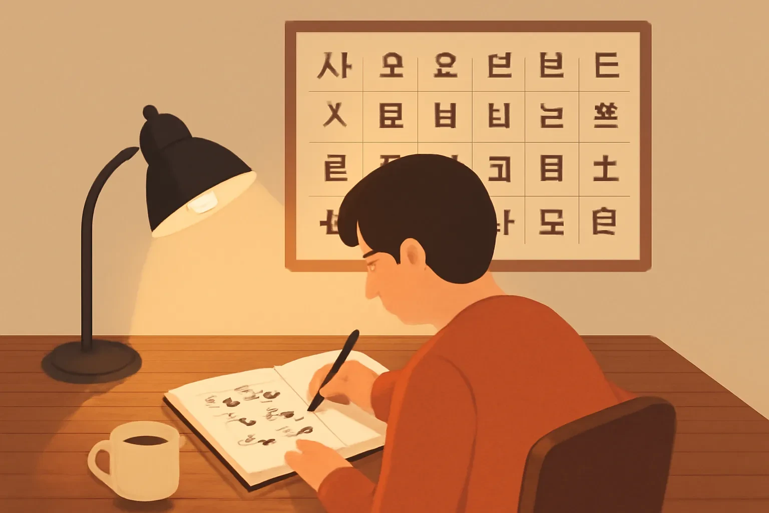 Viết tiếng Hàn: từ câu đơn đến bài văn mà không cần sợ lỗi chính tả